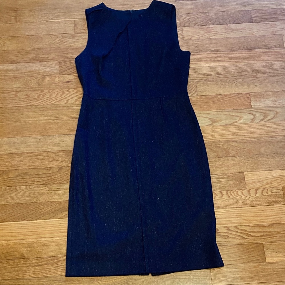 Banana Republic Elegant Navy Blue Sleeveless Dress